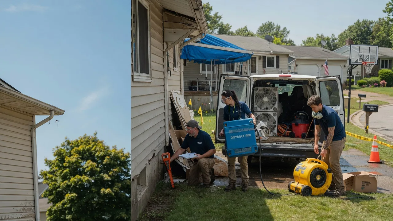 Ceiling Leak Cleanup in Patterson, IL near me